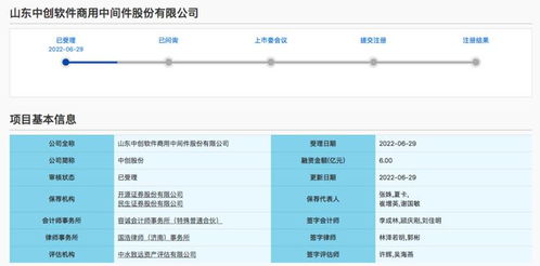 濟南魯企喜獲科創板受理 2022年上半年基礎軟件服務領域迎來新突破