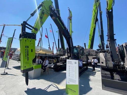 中聯重科高端裝備燃動土耳其komatek展，市政工程成全場焦點
